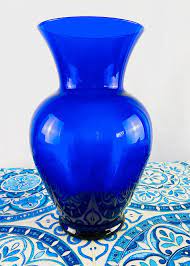 Vintage Cobalt Blue Glass Collection