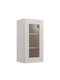 Glass Door Wall Cabinet Single Door