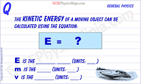 12 Kinetic Energy Equation