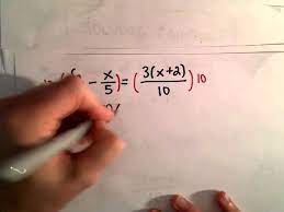 Solving A Linear Equation With