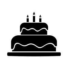 Pastry Vector Sign Birthday Cake