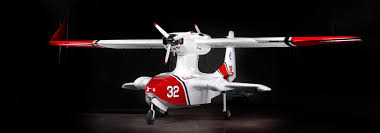 scooping amphibious drone air tanker