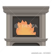 Cooking Furnace Icon Cartoon Vector