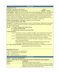 Unit 3 Equations And Inequalities