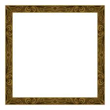 100 000 Elegant Gold Frame On A Beige