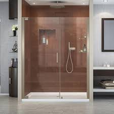 Semi Frameless Pivot Shower Door