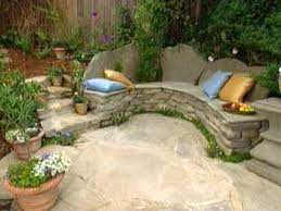 Wooden Or Stone Garden Benches