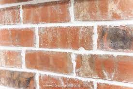 How To Whitewash A Brick Fireplace