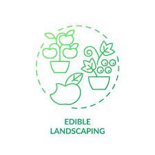 Edible Landscaping Green Gradient