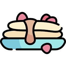 Trempettes Kawaii Lineal Color Icon