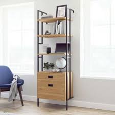 Shelf Bookcase With Drawers