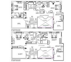 First Floor House Plan Dwg File Cadbull