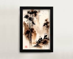 Printable Chinese Watercolor Painting