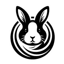 Rabbit House Vector Art Icons And