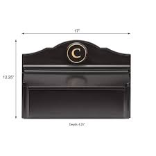 Colonial Wall Mailbox Package 3