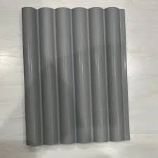 Grey Pvc Wpc Fluted Wall Panels