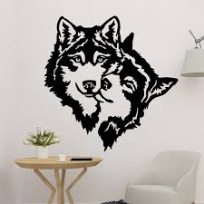 Stl File Wolf With Wolf Wall Decor 3d