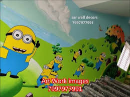 Nursery School Wall Painting Ideas For