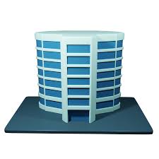Office Building 3d Icon In Png