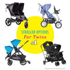 Stroller Options For Twins Plus One