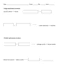 Chemical Reactions Worksheet