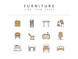 Furniture Icons Set