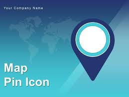 Map Pin Icon Location Depicting Globe