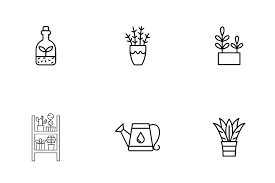 69 Gardener Line Icons Free In Svg