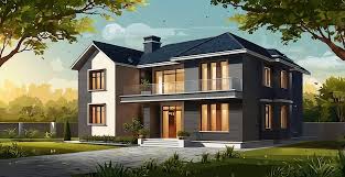 Highdefinition Houses Vectors