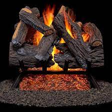 Vented Natural Gas Fireplace Log Set