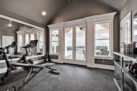 Chelsea Gray Home Gym Paint Color