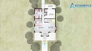 Archimple 2 Bedroom Cabin House Plans
