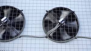 Outdoor Cooling Unit Stock Footage