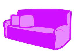 Free Vectors Purple Sofa Icon