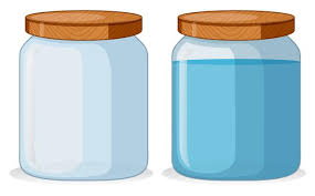 Empty Glass Jar With Lid 5070131 Vector