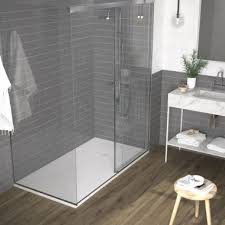 Stone Shower Base White Slate