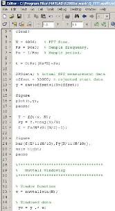 matlab code for beam data ysis