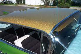 Gold Green Flake Custom Paint Custom