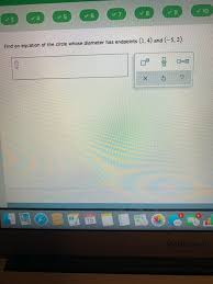 5 Find An Equation Of The Circle Whose