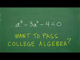 Pass College Algebra