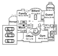 Plan 72107 Greek Revival Style With 5