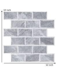 Stone Bricks Gray Subway Tile