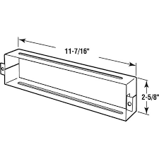 Prime Line Door Mail Slot Sleeve In