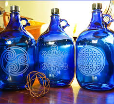 Blue Bottle Love Blue Glass Bottles