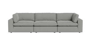 Bloom 3 Piece Modular Sofa Gray