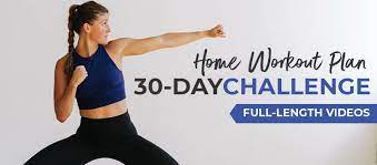 30 Day Workout Plan S Nourish