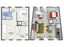 Blue Sketch Custom 3d Floor Plans For