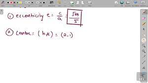 Write The Following Conic Equation In