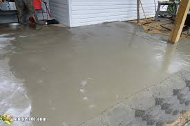 Diy Stamped Concrete Patio How To