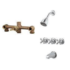 Pfister Polished Chrome 3 Handle Single
